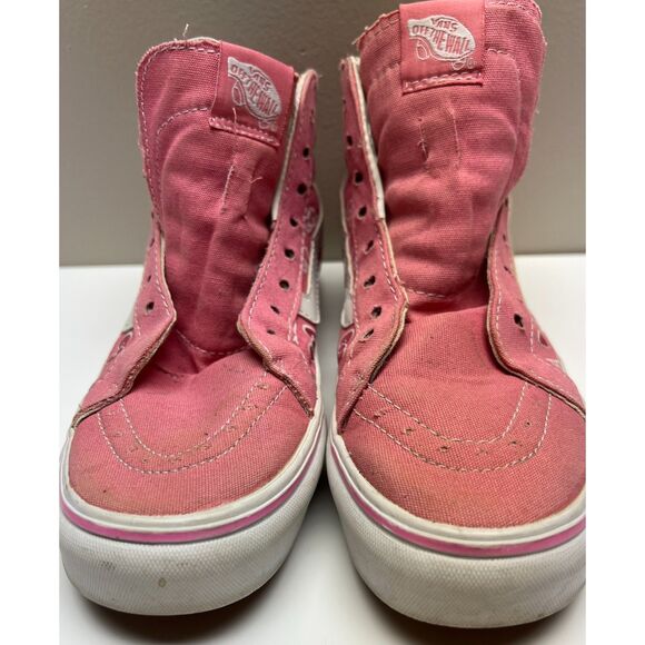 Vans "Hello Kitty" Sk8-Hi shoes. Size 7.5(W) - Picture 1 of 8